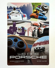 Porsche 75th Anniversary Museum Edition 935 356 911 901 550 Metal Art Poster