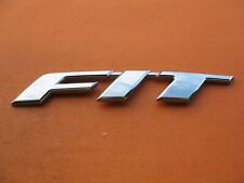 09 10 11 12 13 14 Honda Fit Rear Trunk Lid Chrome Emblem Logo Badge Sign Oem 1