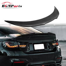 M4 Style Trunk Spoiler Wing For 2014-2020 Bmw F33 F83 Convertible Carbon Look