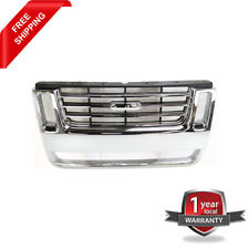 Grille Assembly Chrome For 2006-2010 Ford Explorer Sport Trac Eddie Bauer