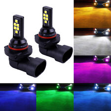 Socal-led 2x Hb3 9005 Daytime Light Bulb Bright Upgraded 3030 Colorful Drl Lamp