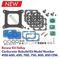 Carburetor Rebuild Kit For Holley Double Pumper 4150 600 650 700 750 800 850 Cfm