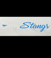 Ford Mustang Sticker Decal Of Theme Multicolor Available