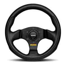 Momo Motorsport Team Street Steering Wheel Black Leather 300mm - Tea30bk0b