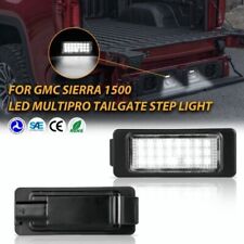Led Truck Bed Step Lights For Gmc Sierra 1500 2500 3500 Multipro Tailgate 19-22
