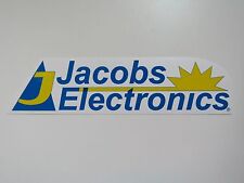 Jacobs Electronics Sticker Decal New Drag Race Car Hot Rat Rod Toolbox Mechanic