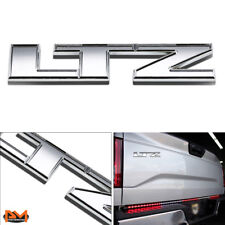Ltz Polished Metal 3d Decal Silver Emblem For Chevrolet Suburbansilverado