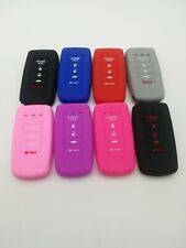 Silicone Fob Remote Smart Key Case Cover For Acura Tlx Mdx Rdx Rlx Ilx 5 Buttons