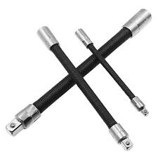Flexible Socket Extension Bars Shaft Set 12 14 38 Adaptor Ratchet Wrench