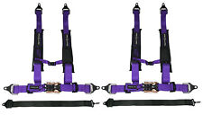 Proguard Purple 5 Point Harness 2 Straps Universal Utv Off-road Harness 2 Pack