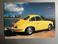 1965 Porsche 356 Sc Coupe Small Calendar Picture Print - Rare Awesome Lk
