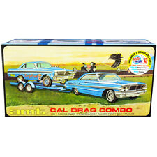 Skill 2 Model Kit Ford Cal Drag Team Ford Galaxie With Ford Falcon Funny Ca...