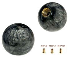 Jdm Black Pearl 54mm Round Ball Shift Knob M8x1.25 M10x1.5 M10x1.25 M12x1.25