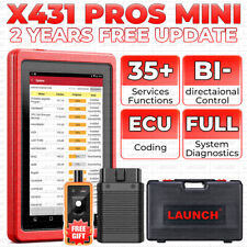 2023 Launch X431 Pros Mini All System Bidirectional Key Coding Obd2 Scanner Tool