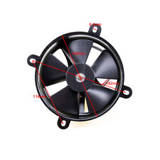 Universal Kit Black 6 Inch Slim Fan Push Pull Electric Radiator Cooling 12v