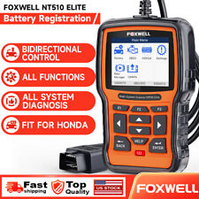 Foxwell Nt510elite Fit For Honda All System Obd2 Diagnosticscanner Fit For Acura