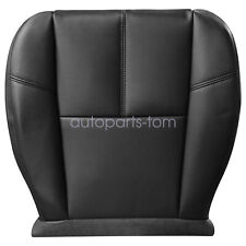 For 2007-2014 Chevy Avalanche Driver Side Bottom Leather Seat Cover Black