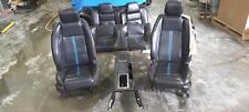 2010-2014 Ford Mustang Blackblue Leather Front Rear Seats Wconsole Driver