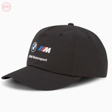 Bmw M Motorsport Unisex Black Baseball Cap. Original