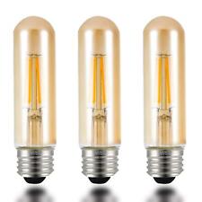 T10 Led Bulbs 2200k Warm White 4w Amber Colored Tubular Edison Light Bulbs E26