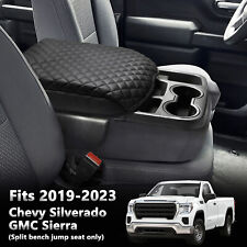 Fits Gmc Sierra 2019-2023 Bench Seat Console Lid Armrest Cover Cushion Protector