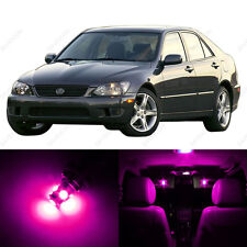 12 X Pink Led Interior Lights Package For 2001 - 2005 Lexus Is300 Pry Tool