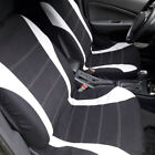 Black Full 9pcs Of Deluxe Low Back Bench Car Seat Covers Interior Accessories