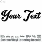 Custom Text Vinyl Decal Sticker Car Window Bumper Letters Numbers Lettering Name