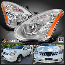 Clear Fits 2008-2013 Rogue 2014-2015 Select Halogen Headlights Lamps Leftright