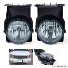 Bumper Fog Light Lamp Pair Set Fit For 03-06 Gmc Sierra 1500 2500 3500 Pickup