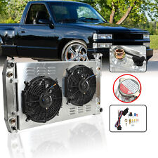 622 3row Radiatorshroud Fan Kit For 88-99 Chevy Truck Gmc Ck C1500 C2500 C3500