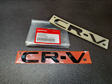 Cr-v Black Glossy Logo Emblem Badge For Rear Honda Cr-v 2023-on