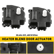 2x Hvac Ac Heater Blend Door Actuator 68018109aa For 2012-2014 Chrysler 200