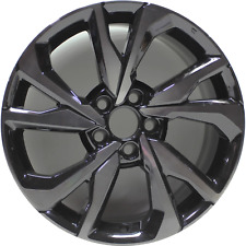 New 18 X 8 Cnc Black Tinted Clear Replacement Wheel Rim For 17-21 Honda Civic