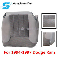For Dodge Ram 1500 2500 1994-1997 Front Driver Bottom Fabric Seat Cover Gray