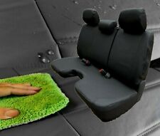 Front Black Seat Cover For Tacoma Bench Custom Made For Exact Fit 3 Headrest