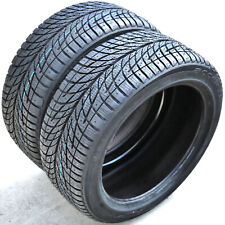 2 New Accelera X-grip Steel Belted 19565r15 91t Winter Snow Tires