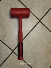 Awesome Shape Snap-on Tools 56 Oz Soft Grip Dead Blow Hammer Red Hbfe56