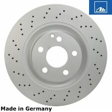 Front Brake Disc Rotor 01-02 Mercedes Cl55 S55 Amg Cl600 S600 German Ate Drilled