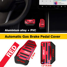 Non-slip Automatic Car Gas Brake Foot Pedal Pad Cover Accelerator Red Us Eoa