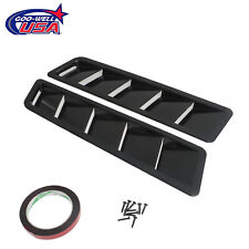 Car Hood Vent Louver Scoop Cover Right Left For 2013-2014 Ford Mustang