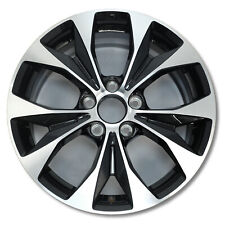 For Honda Civic Oem Design Wheel 17 17x7 2012-2014 Machined Black Rim 64025b
