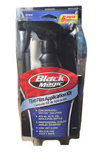 Black Magic Tint Film Application Kit Tint-on Solution Angled Squeegee