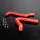 Fit For 1967-1972 Chevy Ck Series C10 Truck Red Silicone Radiator Hose