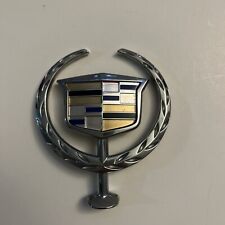 2000-2006 Cadillac Deville Oem Factory Chrome Front Hood Ornament Badge Emblem