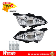For 07-10 Hyundai Elantra Clear Bumper Lamps Fog Light Assembly Wbulb Rhlh