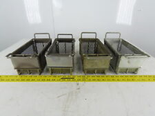 Rectangular Wire Expanded Metal Parts Washer Dip Basket 5x10-12x4-14lot Of4