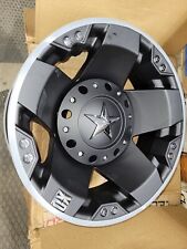 Kmc Xd775 Rockstar Dually Matte Black Wheels Xd77576082794n