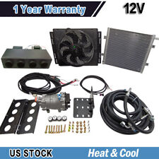 Heatcool Under Dash Air Conditioning Evaporator Ac Kit Ac Compressor Universal