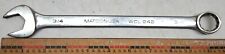 Matco Tools Usa 34 12 Pt Combination Wrench Wcl242